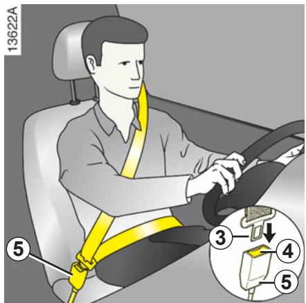 RENAULT WIND 2010 - CEINTURES DE SECURITE (2/3) - 1