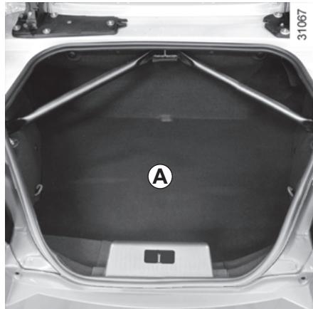 RENAULT WIND 2010 - COFFRE À BAGAGES - 2