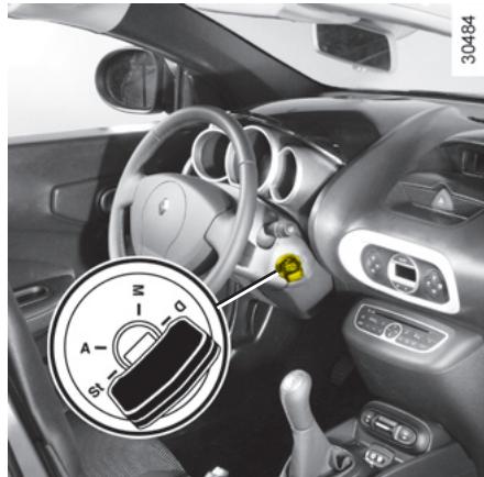 RENAULT WIND 2010 - RODAGE, CONTACTEUR DE DEMARRAGE - 1