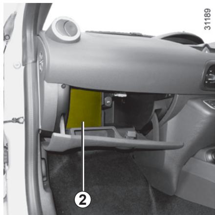 RENAULT WIND 2010 - Compartment à fusibles - 1
