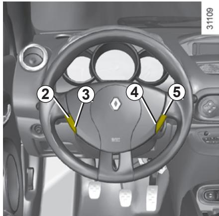 RENAULT WIND 2010 - RÉGULATEUR-LIMITEUR DE VITESSE : fonction limiteur (3/3) - 1