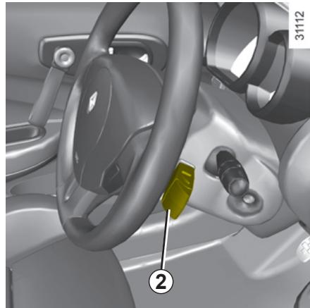 RENAULT WIND 2010 - Commande intégrée de téléphone mains libres - 2