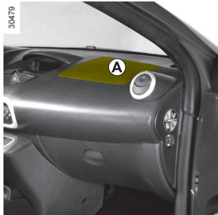 RENAULT WIND 2010 - Airbag conducteur et passager - 2