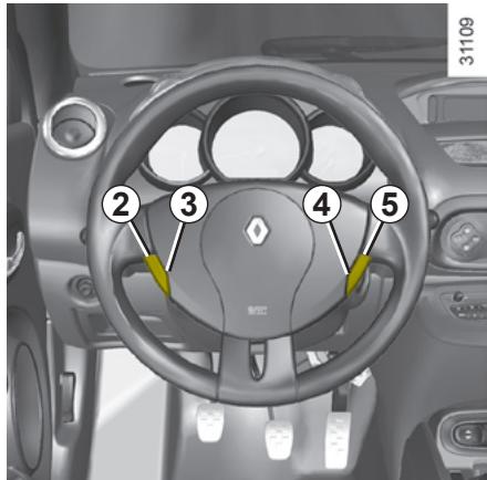 RENAULT WIND 2010 - RÉGULATEUR-LIMITEUR DE VITESSE : fonction régulateur (4/4) - 1