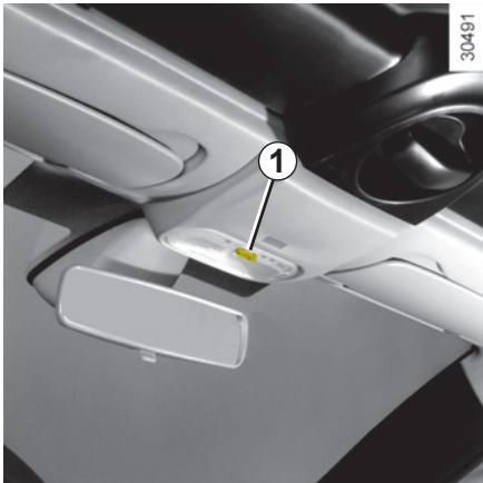 RENAULT WIND 2010 - ÉCLAIRAGE INTÉRIEUR/PARE-SOLEIL - 1