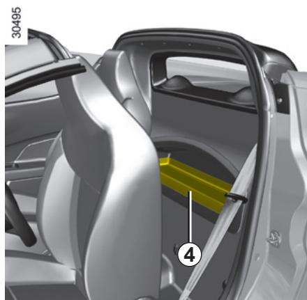 RENAULT WIND 2010 - Vide-poches passager - 1