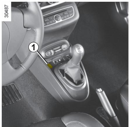 RENAULT WIND 2010 - RÉGULATEUR-LIMITEUR DE VITESSE : fonction limiteur (1/3) - 1