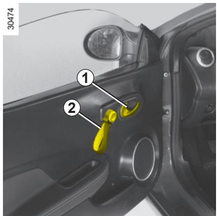 RENAULT WIND 2010 - OUVERTURE, FERMETURE DES PORTES (1/2) - 1
