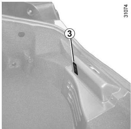 RENAULT WIND 2012 - ÉCLAIRAGE INTÉRIEUR : remplacement des lampes (2/2) - 1
