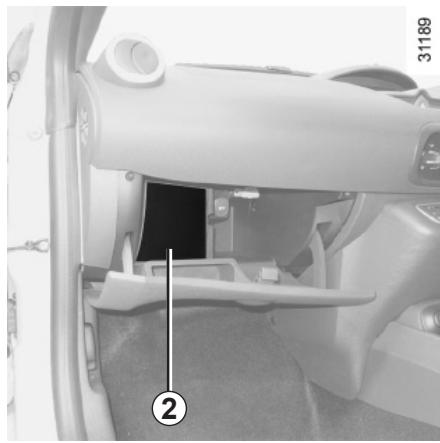 RENAULT WIND 2012 - Compartment à fusibles - 1