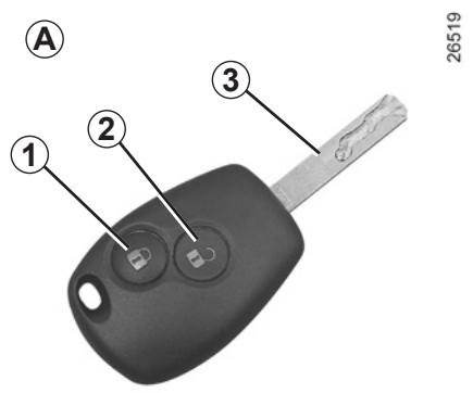 RENAULT WIND 2012 - CLÉ, TÉLECOMMANDE À RADIOFRÉQUENCY : généralités (1/2) - 1