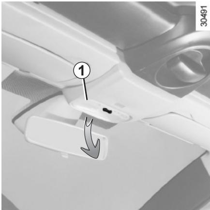 RENAULT WIND 2012 - ÉCLAIRAGE INTÉRIEUR : remplacement des lampes (1/2) - 1