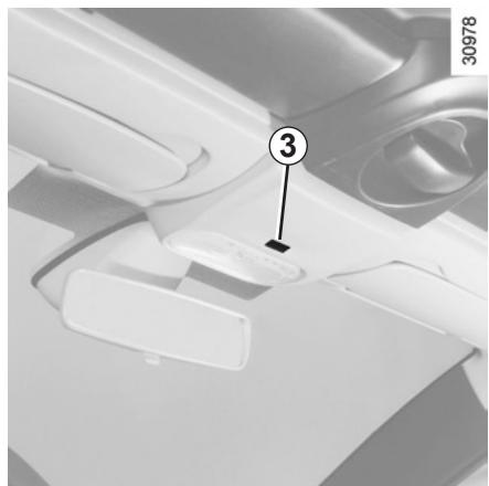 RENAULT WIND 2012 - Commande intégrée de téléphone mains libres - 3