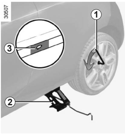 RENAULT WIND 2012 - CHANGEMENT DE ROUE (1/2) - 1
