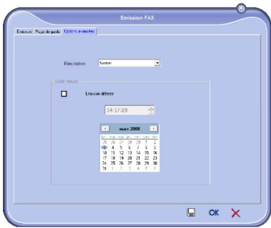 SAGEM AGORIS M943XDN - Envoyer une télécopie à partir du disque dur ou du terminal - 3