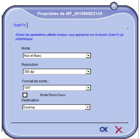 SAGEM AGORIS M943XDN - Paramètres du périphérique - 2