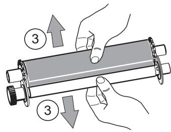 SAGEM AP1100 - Installing the ribbon - 2