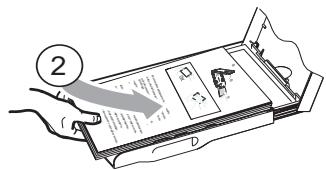 SAGEM AP2700 - Papier invoeren - 2