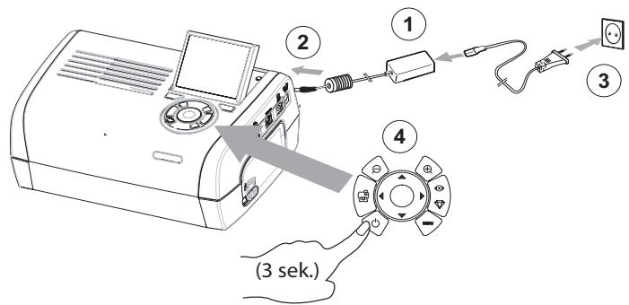 SAGEM AP2700 - Uruchomienie drukarki - 1