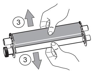 SAGEM AP2700 - Installing the ribbon - 2