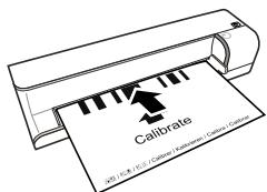 SAGEM AS1110 - Calibrarea scannerului - 1