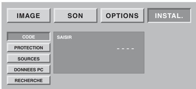 SAGEM AXIUM HTD 501 - Changement de code de protection - 1