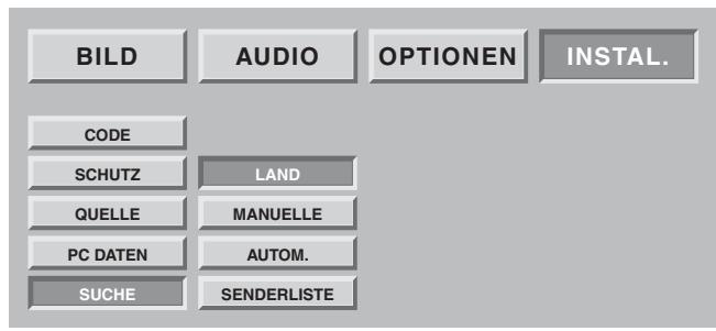 SAGEM AXIUM HTD 501 - Wahl der Norm Ihres Landes - 1