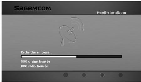 SAGEM BPRSI88-250 HD - Première installation - 3