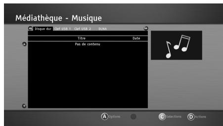 SAGEM BPRSI88-250 HD - Écouter des fichiers musicaux - 2