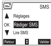 SAGEM D55T - Envoyer un SMS - 2