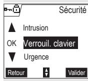 SAGEM D55T - Verrouiller / déverrouiller le clavier - 2