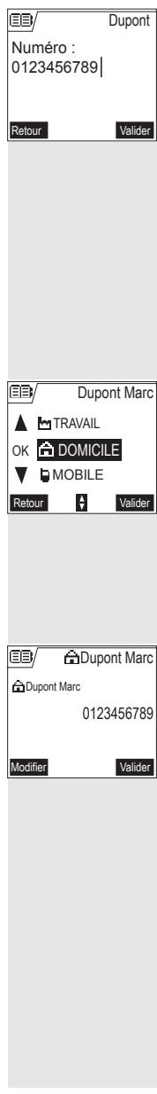 SAGEM D55T - Votre répertoire - 1