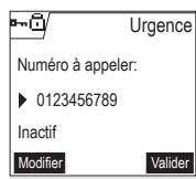 SAGEM D55T - Sécurité - 1