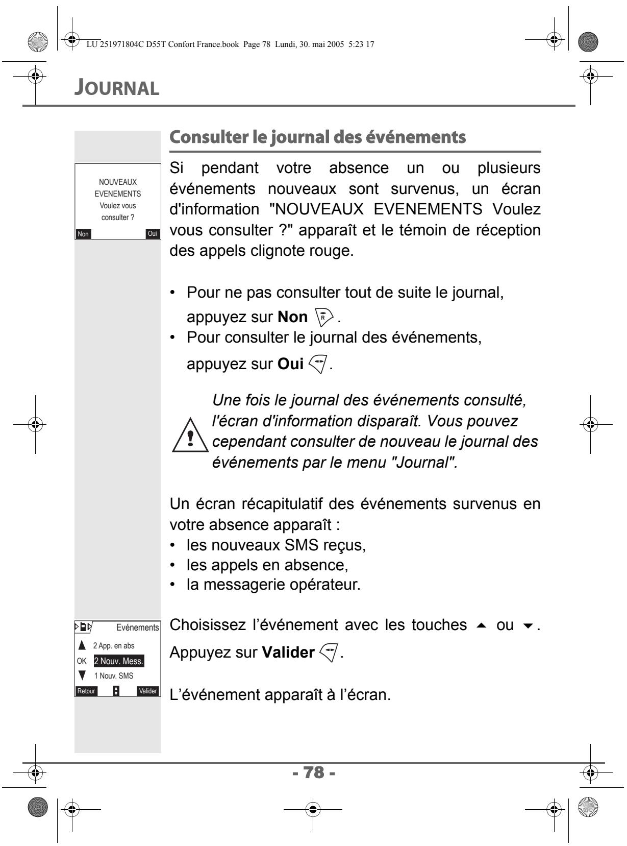 SAGEM D55T - Appeler le dernier numéro composé (BIS) - 3