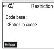 SAGEM D55T - Sécurité - 3