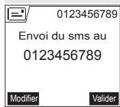 SAGEM D55T - Réalisier un envoi simple - 3