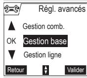 SAGEM D55T - Réglages - 2
