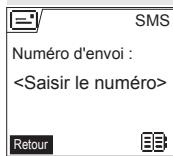 SAGEM D55T - Réalisier un envoi simple - 1