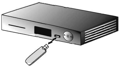 SAGEM DS81HD - Connecter un périphérique de stockage USB - 1