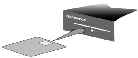 SAGEM DS87 HD,  DS87HD - Activation de la carte TNTSAT - 1