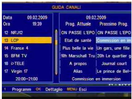SAGEM DT60/65 - Guida elettronica dei programmi (EPG) - 1