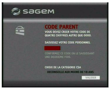 SAGEM DTI85PB HD - Première installation - 4