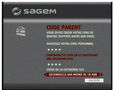 SAGEM DTI85PB HD - Première installation - 5