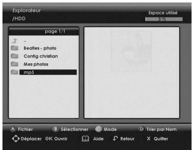 SAGEM DVR 84250T TNT HD & DTR 84250T HD - 12-1 Accès au gestionnaire de listes multimédias - 2