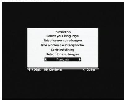 SAGEM DVR 84250T TNT HD & DTR 84250T HD - 7-1 Sélection de la langue d'affichage - 2