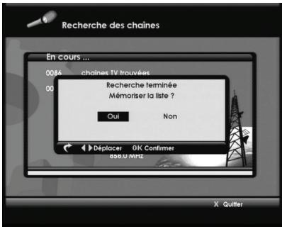 SAGEM DVR 84250T TNT HD & DTR 84250T HD - 7-5 Installation des chaînes TNT - 1