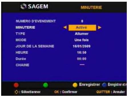 SAGEM ISD75 - Minuterie - 1