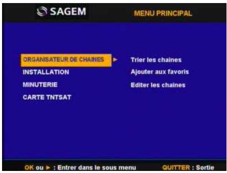 SAGEM ISD75 - Organisateur de chaînes - 1