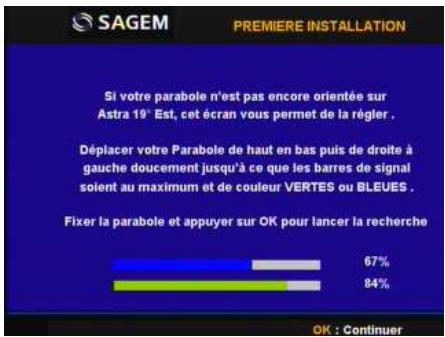 SAGEM ISD75 - Vérification du signal - 1