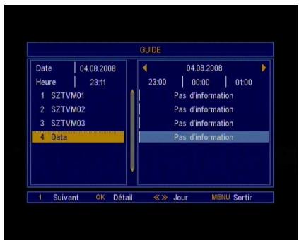 SAGEM ITD63 ECO & ITD63 - Guide électronique des programmes (EPG) - 1